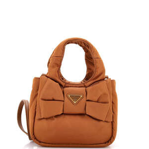 Prada Padded Bow Tote Re-Nylon Mini #236395P20B